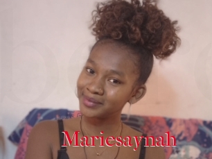 mariesaynah Beurette nue